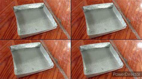 sheet metal rectangular tray procedure|rectangular aluminum tray.